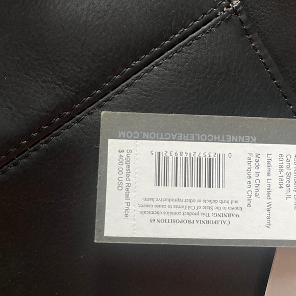 Kenneth Cole Reaction Leather Briefcase - Picture 4 of 6